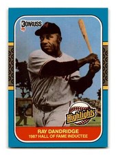 Ray Dandridge 1987 Donruss Highlights #18 Minneapolis Millers NM-MINT
