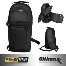 ULTIMAXX Water Resistant Camera Sling Backpack for DSLR Cameras Mavic 2 Pro/Zoom