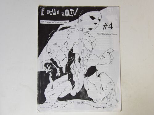 I Hate You Orig 1992 U.S Fanzine:  #4 Tad /  Punk / Crust - Afbeelding 1 van 4