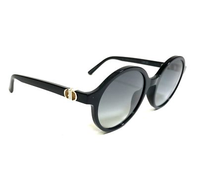 Dior Sunglasses 30 Montaigne Mini RI 10A1 Black Round with Gray