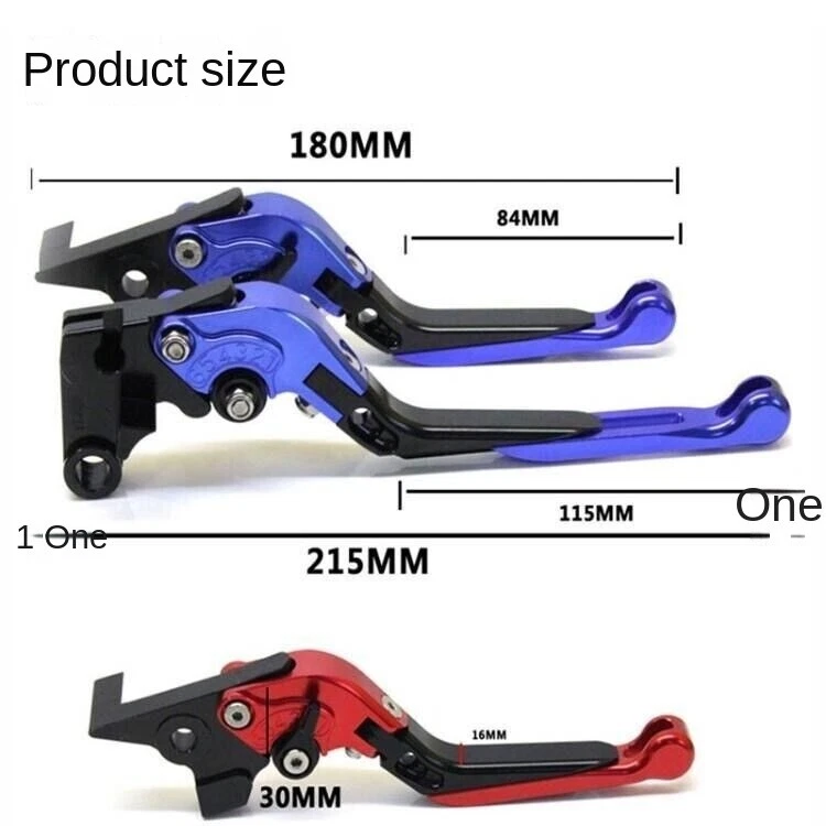 For Kawasaki Z250 Z250SL NINJA250/R EX250 Motorcycle Brake Clutch Levers Handle Foto 2 de 4