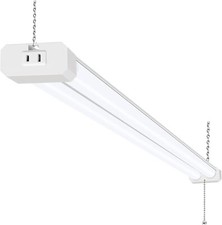 42W Led Shop Light 4Ft 5000K Daylight Bright 4400 Lumens Linkable Fixture