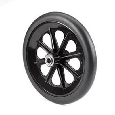 #ad Wheel Replacement For Wheelchairs 8 inch by 1 inch Black $14.85
