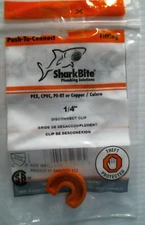 Shark-Bite  1/4" Disconnect Clip  (U706A)  FS