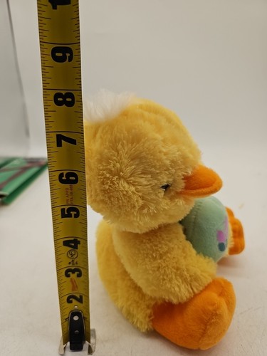 Russ Berrie Shining Stars Plush Chick 2006 Yellow Holding Egg 8 With Code New - Picture 6 of 6