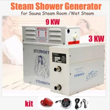 3-9KW Sauna Steam Bath Machine Dry Steam Shower Room Use Family for Shower