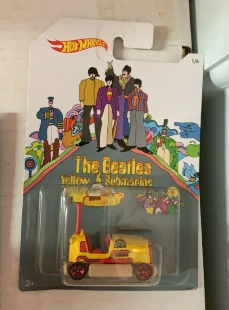 Beatles Yellow Submarine Hot Wheels Lot of 6 | eBay