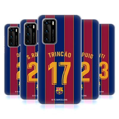 FC BARCELONA 2020/21 PLAYERS HOME KIT GROUP 2 SOFT GEL CASE FOR HUAWEI PHONES 4