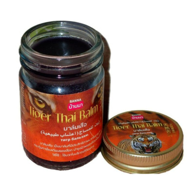 Banna Thai Herbal Aroma Balm 50 g. Massage Tiger Balm Poison Pain Relief Muscle