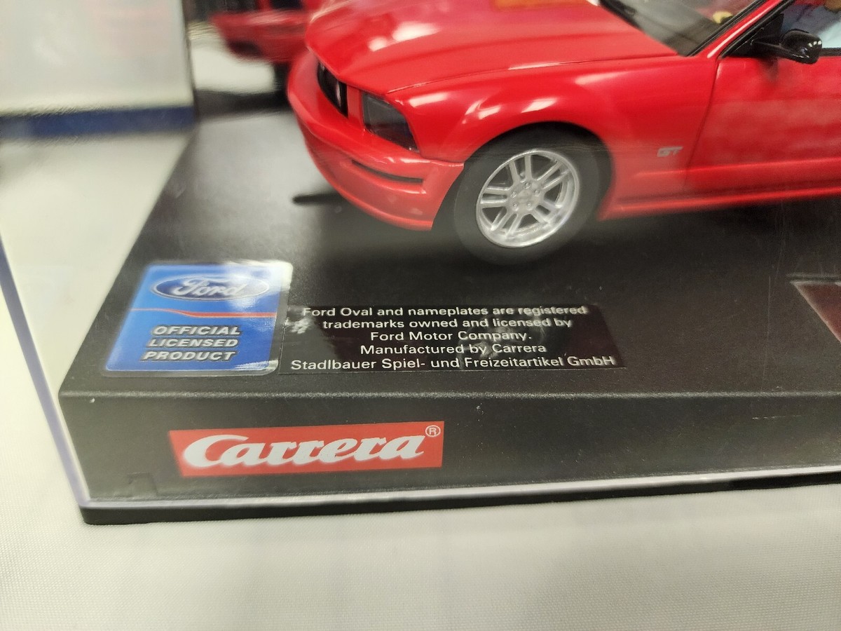Carrera Evolution Red Ford Mustang GT 1:32 Slot Car 27141 | eBay