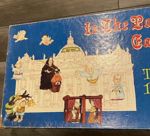 Vintage 1986 Board Game Is the Pope Catholic by Crowley Connections. - 第 4/12 張圖片