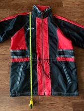 Vintage 1992 Men's XL Diadora Red  Black Jacket/Coat: Brand New  Never Worn