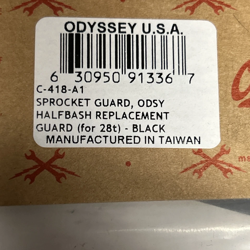 Protector de piñón Odyssey 28 dientes Halfbash BMX GT Dyno S&M DK Sunday Foto 3 de 3