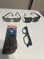 E-Z Readers Fashion 2.00 Brown 1.50 Blue And 2 Pair Reg Sunglasses. Rdrs New