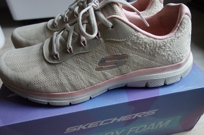 Skechers Sneaker Gr. 41 - Air Cooled Memory Foam, rosa