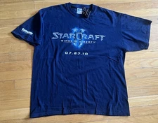 StarCraft 2 Wings Of Liberty GameStop Promo Shirt Xl