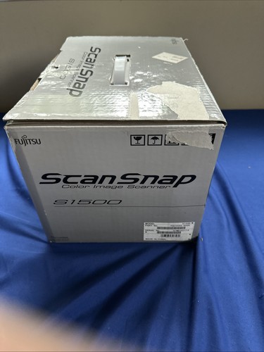 FUJITSU SCANSNAP S1500 DOCUMENT SCANNER W/ POWER & USB - Tested - 第 16/18 張圖片