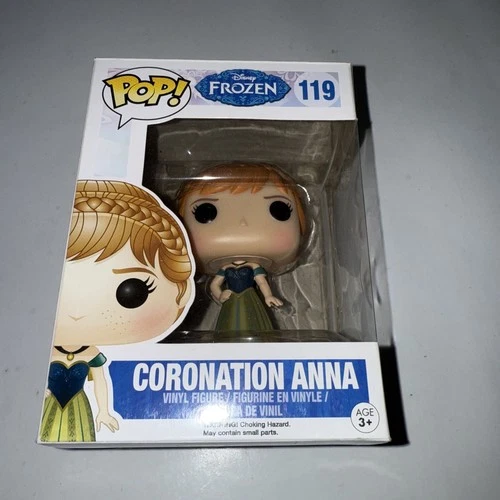 Funko Pop! Frozen Anna (Coronation) #119 Disney Vaulted Vinyl Figure
