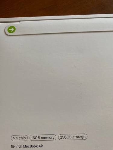 Apple MacBook Air 15" M4 16GB RAM 256GB SSD Midnight MC7A4LL/A 2025 Model NEW!! - Afbeelding 2 van 7