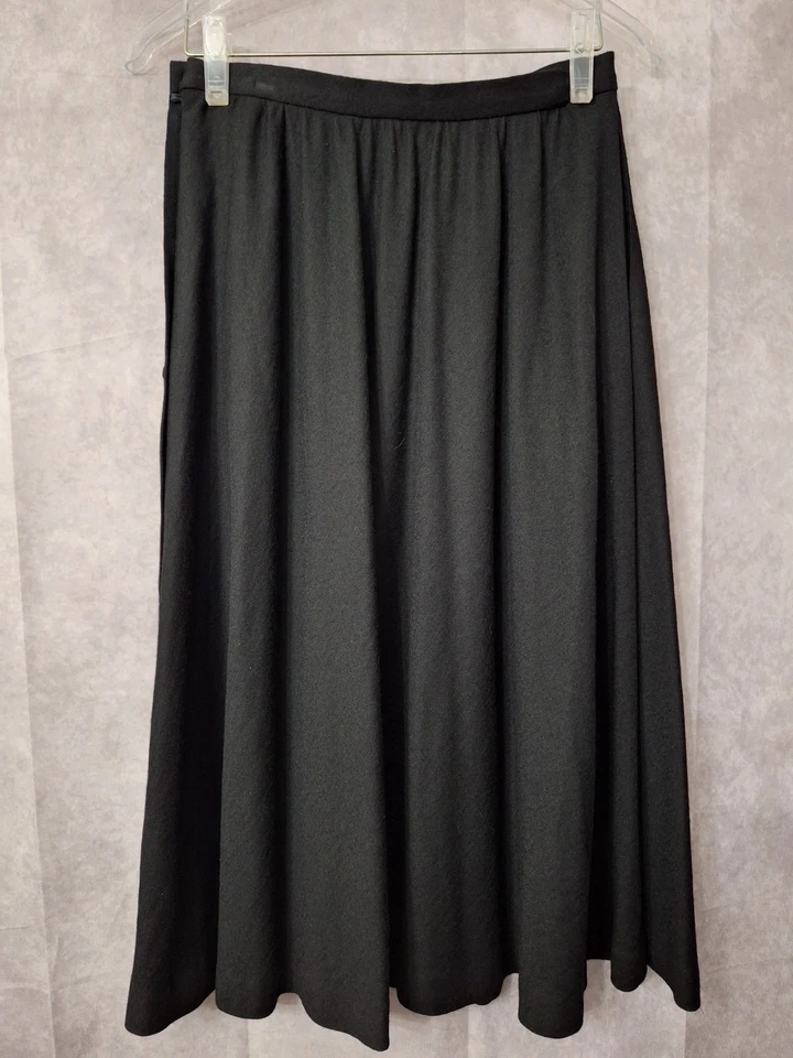 Vtg 70s 80s Intuitions Wool Midi Skirt Sz S/M Whimsigoth Fairy Academia Heritage - Image 2 of 4