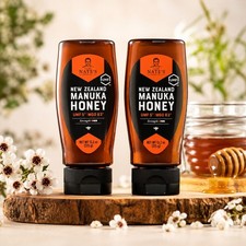 2 Bottles nates new zealand manuka honey