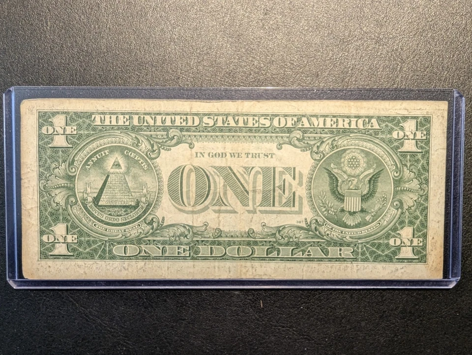 Old Note Series 1957A Silver Certificate J11479075A circulated - Image 2 of 4