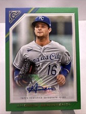 2022 Topps Gallery - Veterans Autographs Andrew Benintendi #VA-AB Green #8/99