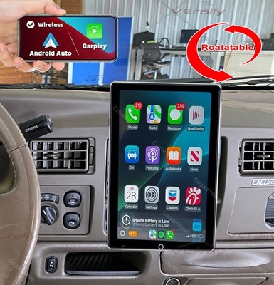 For Ford Excursion 2000-2005 Android GPS Stereo Radio , Wireless Apple CarPlay