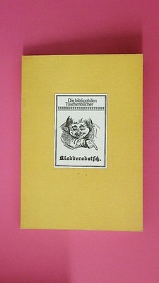 203442 KLADDERADATSCH Die bibliophilen Taschenbücher