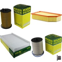 MANN-FILTER Inspektionspaket Filterset FüR CitroëN C6 2.7 Hdi Peugeot 407 Coupe