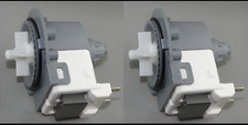 2 X GENUINE LG DIRECT DRIVE WASHING MACHINE WATER DRAIN PUMP WD14030D WD14039D
