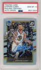 Stephen Curry 2017-18 Donruss Optic Holo Autograph Card #46 PSA/DNA 10 (Blue)