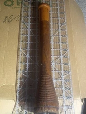 Vintage 13½” Tall Wooden Beehive Bobbin Spools Textile Loom