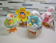 Target 2026 Spritz Spring Easter Featherly Friends Fabric Birds Complete Set