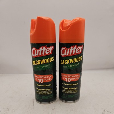 Pack OF 2 | Cutter Backwoods Insect Repellent 6 Ounces, Aerosol EPA 305-51-121
