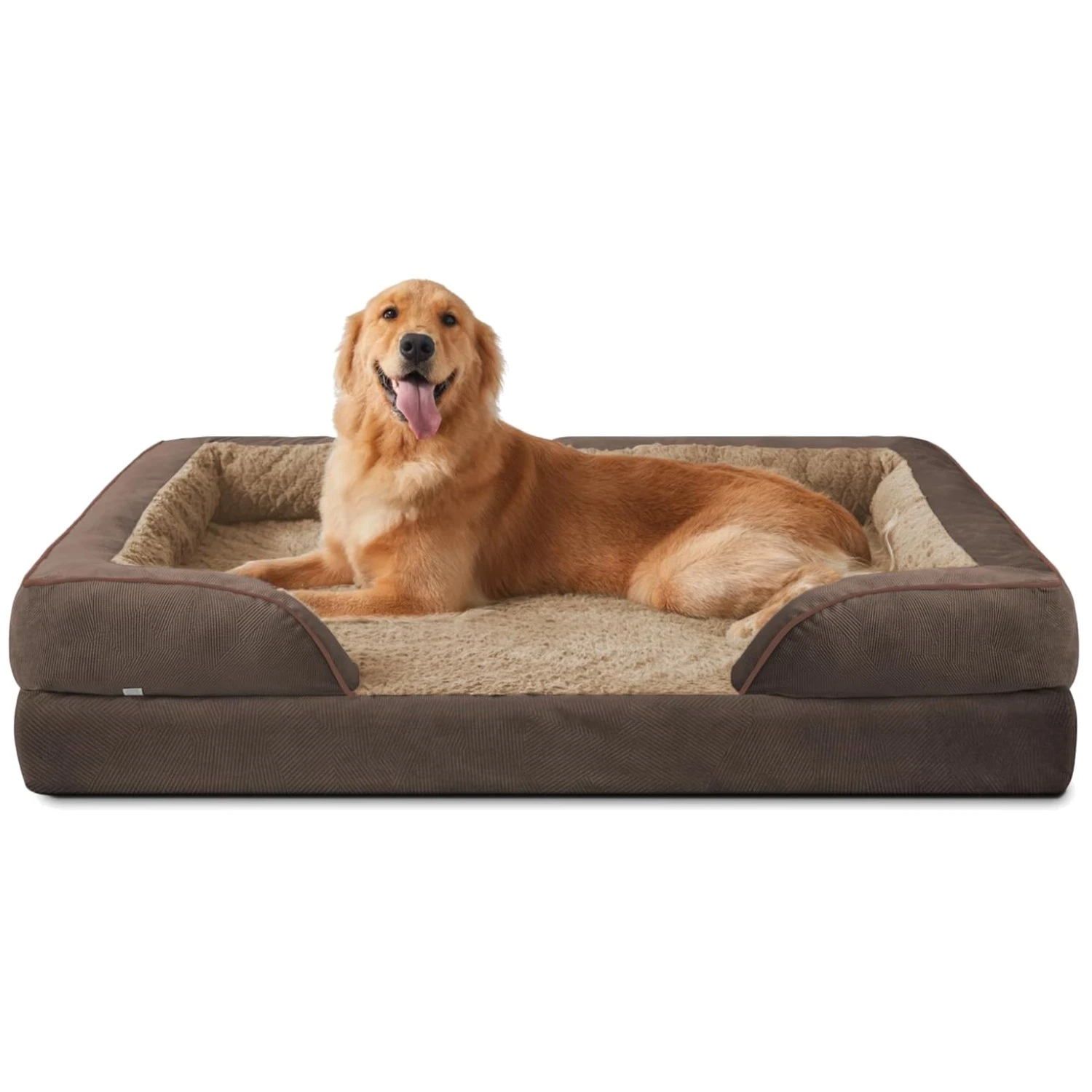 XL Orthopedic Dog Bed with Waterproof Cover