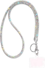 Fashion 34.8 Sparkle All Round Strap Crystal Neck LanyardExclusive Bling...