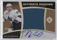 2015 Ultimate Collection Spectrum Silver Jersey 43/149 Dylan DeMelo #52 Auto 1x1