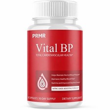  1 Pack Vital BP Advanced Blood Support Vitamin Formula VitalBP - 60 Capsules
