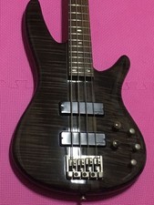 Ibanez SR900FM Bartolini Tiger Heather Shell Through Neck Electric Bass