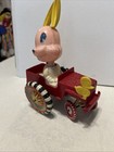 Extremely Rare Marx Peter Rabbit Eccentric Crazy Car 1950’s Wind Up Toy  ,Easter — photo 7