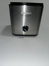 Cuisinart 2 QT Ice Cream Sorbet Maker Stainless CIM-60 - BASE MOTOR ONLY -Tested