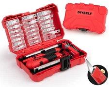 DIYSELF 41pc Precision Craft Knife Set Hobby Scalpel Blades Diamond Painting