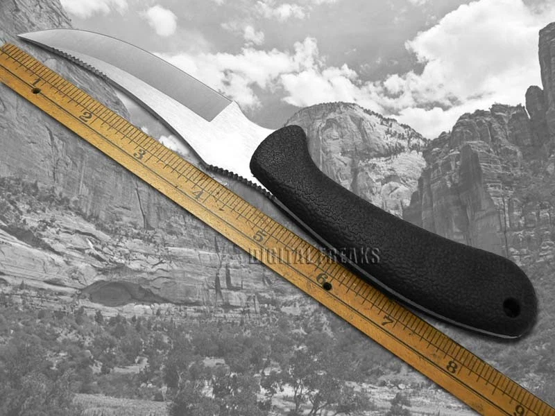 Cuchillo de hoja fija Case xx Ridgeback Full Tang ligero negro 00362 Foto 3 de 4