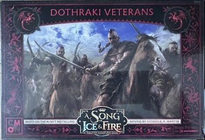 A Song of Ice and Fire ASOIAF Miniatures Game Targaryen Dothraki Veterans