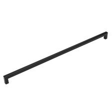D Shape Black Bar Handle 492mm Centres Cabinet Handles. New With Fittings