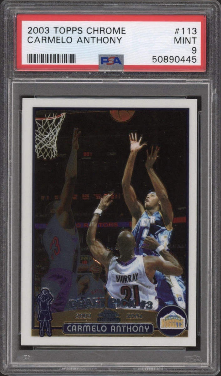 Topps Carmelo Anthony Basketball Rookie Sports Trading Cards