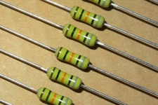 5 pcs 10nF, 50V Axial Capacitors