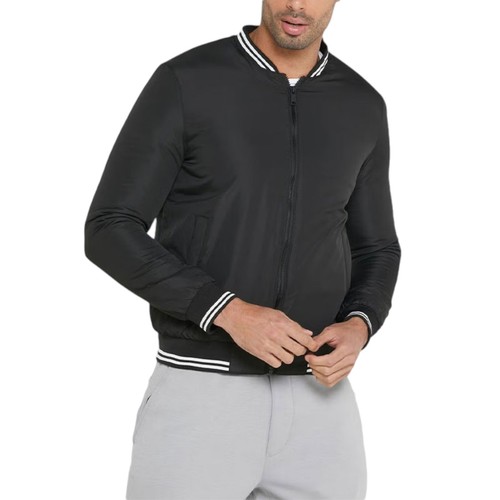 BRAVE SOUL Chaqueta Bombardero Deporte Béisbol Universidad Calce Regular Prenda para el torso Abrigo de Invierno - Imagen 11 de 12