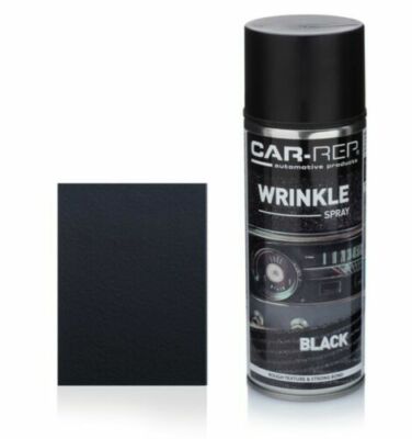 Schwarz Falten Finish Sprühfarbe Hochtemperatur 120°C 400ml